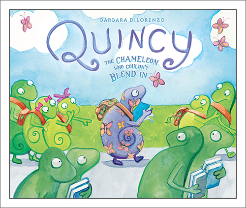 Quincy the Chameleon Book